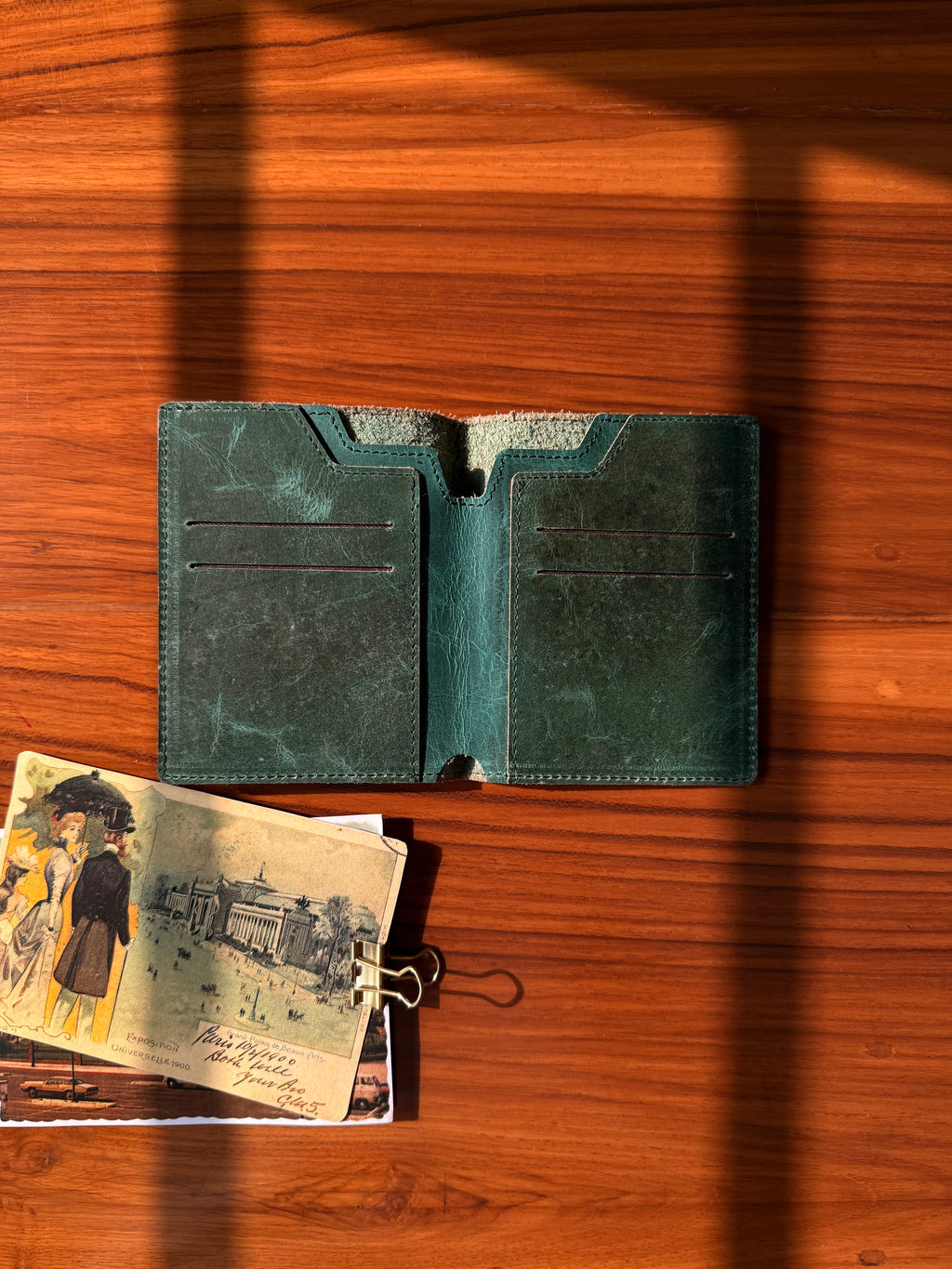 The Slim Wallet -  Green