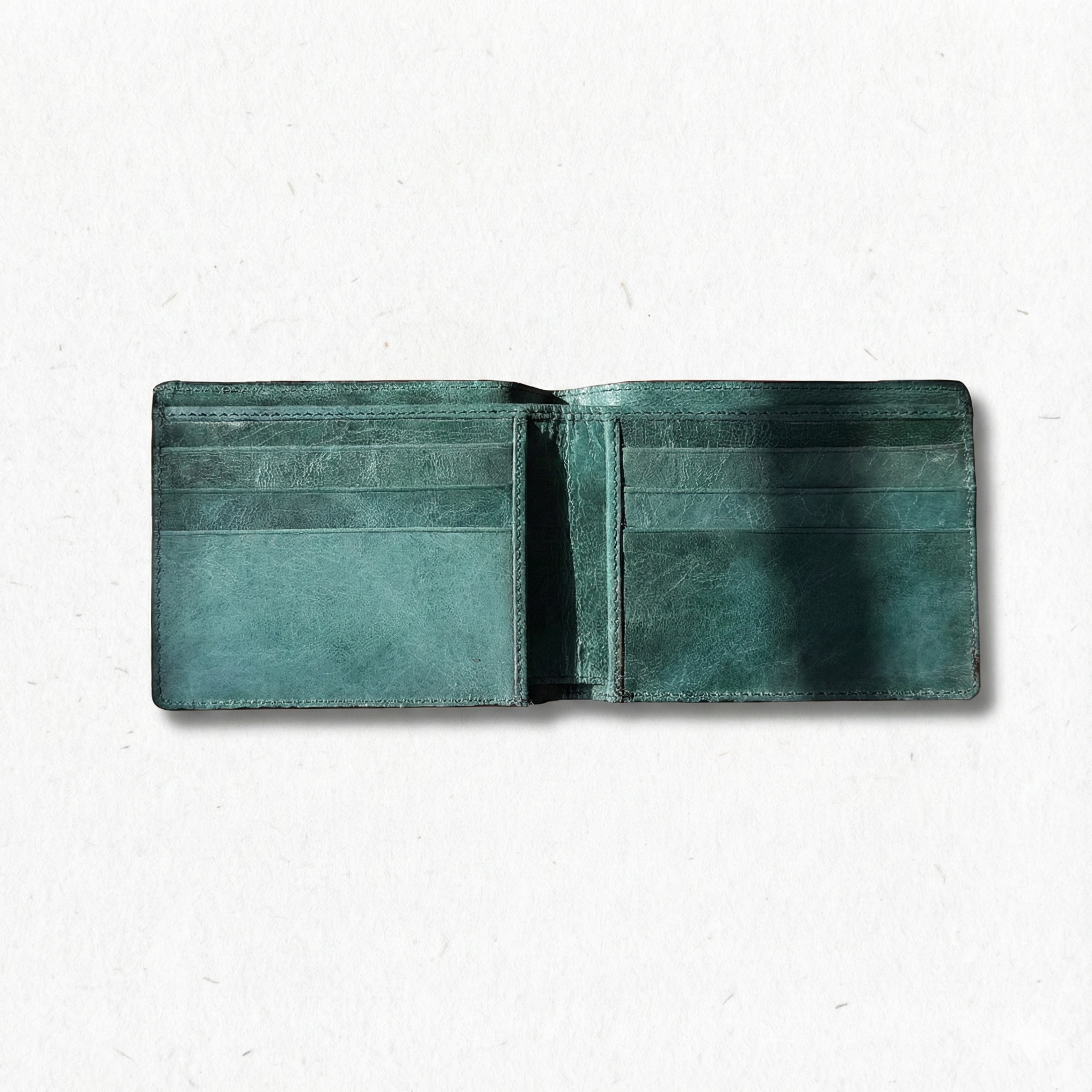 The Classic Leather wallet - Green