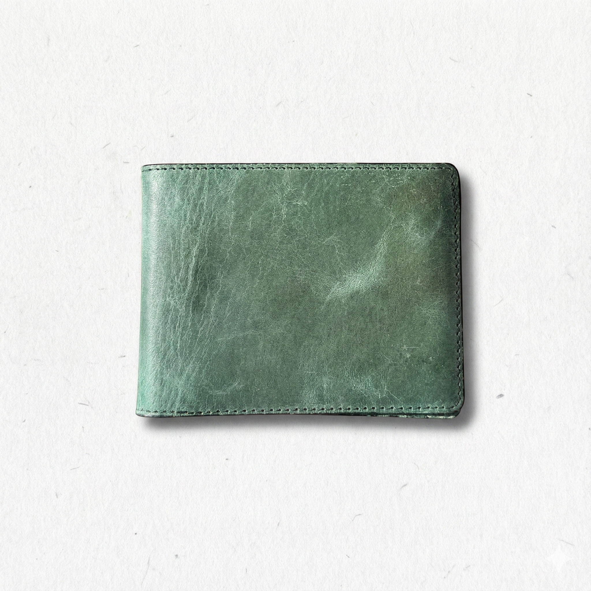 The Classic Leather wallet - Green