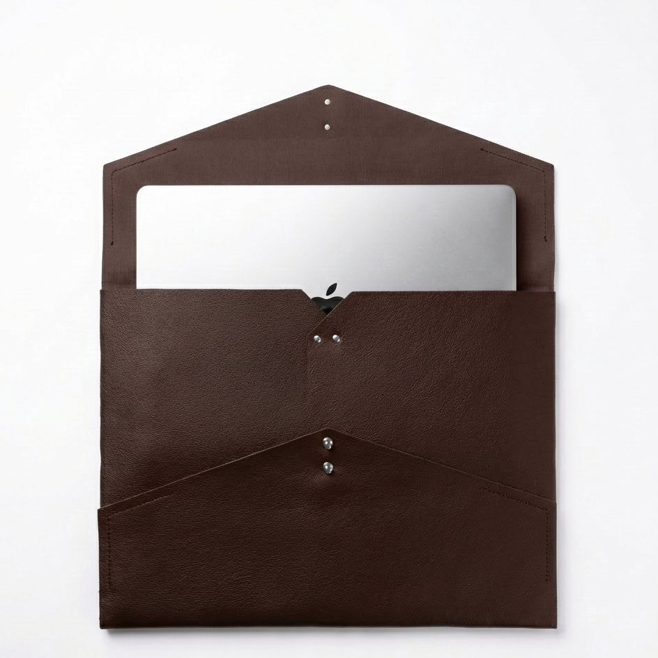 The Stud Sleeve - Brown